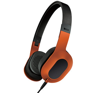 KEF M400 耳罩式头戴式动圈有线耳机 日落橙 3.5mm