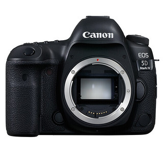 Canon 佳能 EOS 5D Mark IV 全画幅 数码单反相机 黑色 EF 24-70mm F2.8 II USM 变焦镜头 单镜头套机