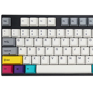 VARMILO 阿米洛 VA87M CMYK 87键 有线机械键盘 灰白黑 Cherry茶轴 单光