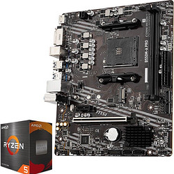 MSI 微星 B550M-A PRO 电脑主板+AMD 锐龙5 5600X 处理器 板U套装/主板CPU套装