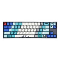 VARMILO 阿米洛 MIYA68-D 68键 双模无线机械键盘 山巅 Cherry粉轴 无光