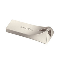 SAMSUNG 三星 BAR Plus系列 BE4 USB3.1 U盘 香槟银 256GB USB