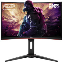 AOC 冠捷 C24G1 23.6英寸 VA 曲面 FreeSync 显示器 (1920×1080、144Hz）