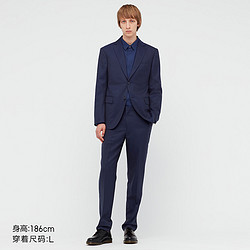 UNIQLO 优衣库 J联名 440623 男士羊毛西装外套