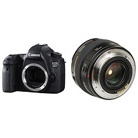 Canon 佳能 EOS 6D 全画幅 数码单反相机 黑色 EF 50mm F1.4 USM单镜头套机