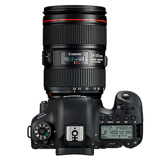 Canon 佳能 EOS 6D Mark II 全画幅 数码单反相机 黑色 EF 24-105mm F4.0 IS II USM 变焦镜头 单镜头套机