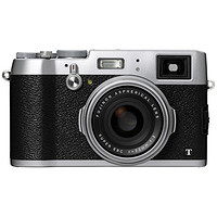 FUJIFILM 富士 X100T 3英寸数码相机 (23mm、F2.0) 银色