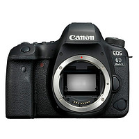 Canon 佳能 EOS 6D Mark II 全画幅 数码单反相机 黑色 EF 16-35mm F4.0 IS USM 变焦镜头 单镜头套机