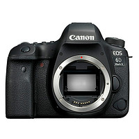 Canon 佳能 EOS 6D Mark II 全画幅 数码单反相机 黑色 EF 24-105mm F4.0 IS USM 变焦镜头 单镜头套机