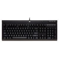 USCORSAIR 美商海盗船 K66 104键 有线机械键盘 黑色 Cherry红轴 无光