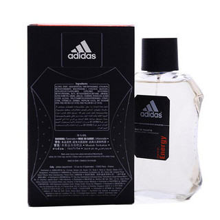 adidas 阿迪达斯 能量男士淡香水 EDT 100ml