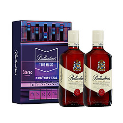 Ballantine's 百龄坛 调和 苏格兰威士忌 40%vol 500ml x2瓶燃动音乐礼盒装