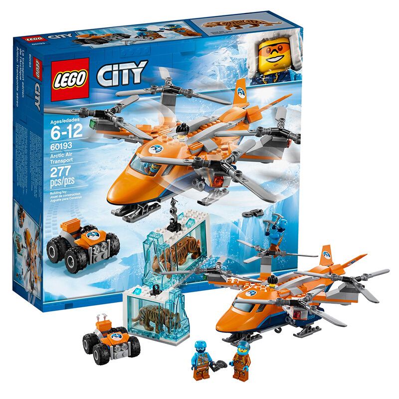 LEGO 乐高City城市系列60193 极地空中运输机【报价价格评测怎么样】 -什么值得买