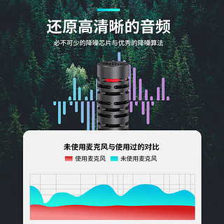 TELESIN泰迅 手机麦克风话筒反微单相机vlog指向性定向电脑直播收音咪录音配音收声器设备全套降噪小蜜蜂 指向麦克风+八爪鱼三脚架+魔术手+手机支架（送遥控器+Gopro转接头）