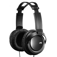 JVC 杰伟世 HA-RX300 耳罩式头戴式有线耳机 黑色 3.5mm