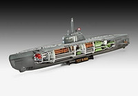 Revell 威望 05078 U-Boat XXI 类型w.Interieur 模型套件