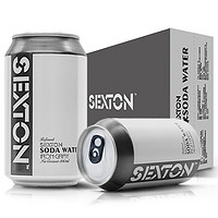 限地区：SEXTON 赛克斯盾 苏打水汽水饮料  330ml*24罐
