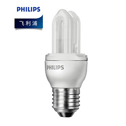 PHILIPS 飞利浦 标准型节能灯 E27大螺口U型荧光灯照明家用光源 23W CD白光 12只装