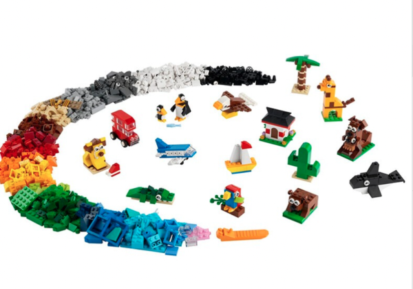 lego乐高经典创意系列11015环球动物大集合