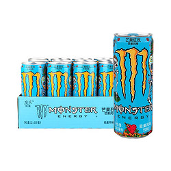 Coca-Cola 可口可乐 Monster 魔爪 芒果味风味饮料 维生素饮料 330ml*12罐 整箱装