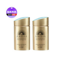 黑卡会员：ANESSA 安热沙 安耐晒 金钻防晒露小金瓶 60ml*2