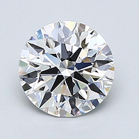 1.57克拉圆形切割钻石ASTOR 理想切工 | E 级成色 | VVS1 净度