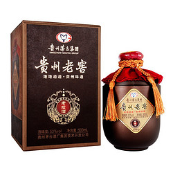 贵州 茅台集团 贵州老窖 53度柔和酱香型 500ml*2瓶装