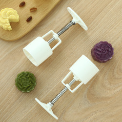 月饼模具家用不粘商用手压式做绿豆糕冰糕的模型冰皮糕点压花模子