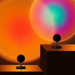 亚芙罗蒂日落灯网红落日灯夕阳灯日不落灯mini小卧室氛围ins拍照投影