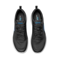 SKECHERS 斯凯奇 Skechers斯凯奇2021 夏季男士拼接低帮运动休闲鞋男鞋894008 BKW黑色/白色 40