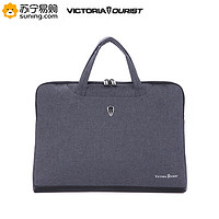 victoriatourist 维多利亚旅行者 V7015 15.6英寸 笔记本电脑包 大版灰色