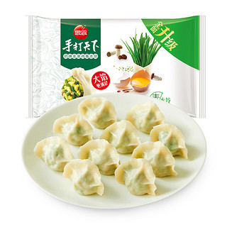 思念 手打天下韭菜鸡蛋水饺400g