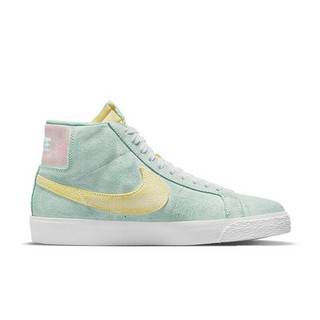 NIKE 耐克 Sb Zoom Blazer Mid Prm 中性运动板鞋 DA1839-300 浅绿/淡黄 42