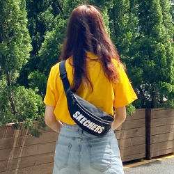 SKECHERS 斯凯奇 SMBUS19D006 男女款运动腰包