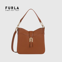 芙拉 FURLA 21FW秋冬 奢侈品 女士棕色手提单肩包