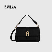 芙拉 FURLA 21FW秋冬 奢侈品 女士黑色单肩斜挎包