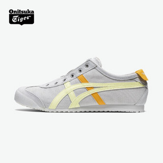 Onitsuka Tiger鬼塚虎女款休闲百搭一脚蹬休闲鞋MEXICO 66 SLIP-ON 灰色 39.5