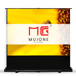 MUJONE 幕匠 100英寸 4:3/16:9/16:10通用 地拉投影仪幕布