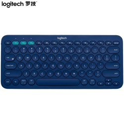 logitech 罗技 K380 无线蓝牙键盘 蓝色