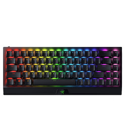 RAZER 雷蛇 黑寡妇蜘蛛 V3 迷你无线版机械键盘 68键位 黄轴