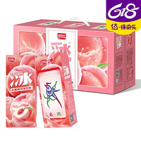 PANPAN FOODS 盼盼 水蜜桃果汁250ml*24盒 果味饮料整箱装饮品