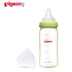 Pigeon 贝亲 宽口径PPSU奶瓶 240ml 配L奶嘴