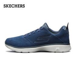 SKECHERS 斯凯奇 Skechers斯凯奇男鞋绑带低帮舒适缓震运动休闲鞋54165-NVGY41