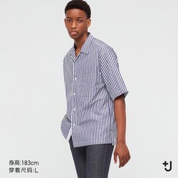 UNIQLO 优衣库 J系列 440467 男士开领衬衫