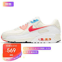 NIKE 耐克 男子 板鞋/复刻鞋 AIR MAX 90 运动鞋 DD8496-161 白色 40码