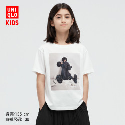 优衣库 童装男童女童亲子DisneyartbyYuni迪士尼T恤米奇夏季433347