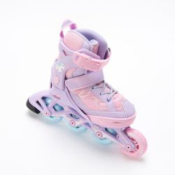 DECATHLON 迪卡侬 溜冰鞋儿童初学者中大童轮滑鞋女童滑冰鞋滑轮鞋旱冰鞋IVS3 梦幻独角兽 29/32