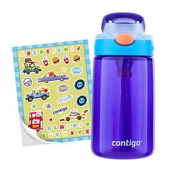 contigo 康迪克 儿童吸管水杯 400ml