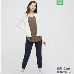 UNIQLO 优衣库 433743 女装AIRism防紫外线网眼拉链茄克