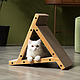 FUWAN 福丸 猫抓板 猫玩具立式三角/风车固定抓板  三角款